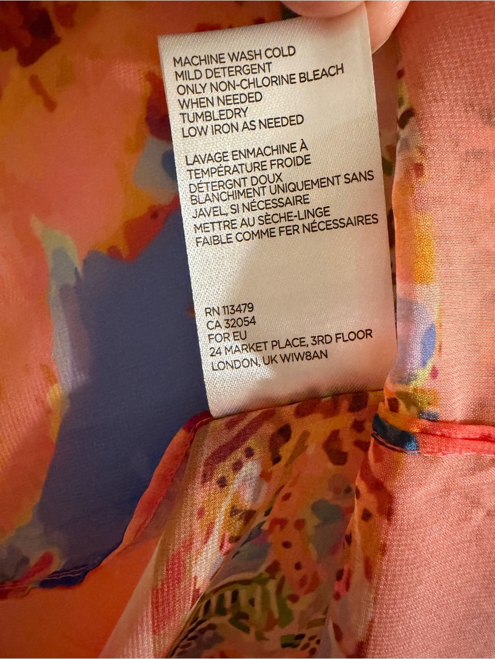 Elizabeth Gillet Colorful Boho Kimono Vibrant Pattern Like New One Size - Picture 7 of 7